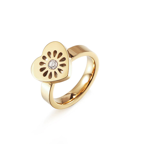 Love Flower Ring-NSR159STGC