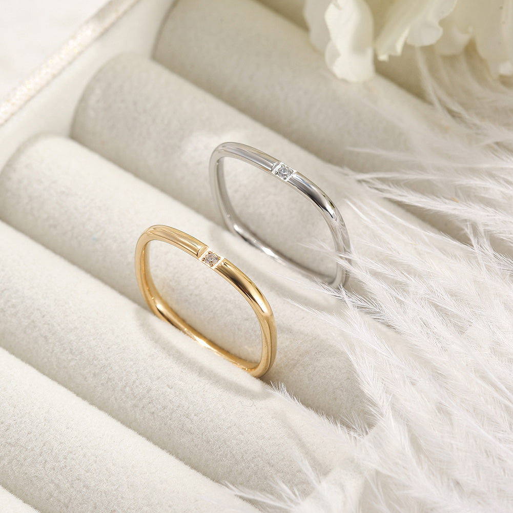 Zircon Square Ring-NSR168ST