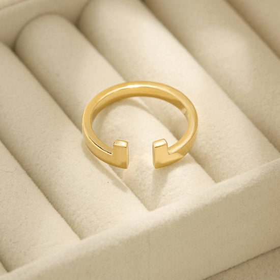 Load image into Gallery viewer, C-shaped smooth ring-NSR178STGC
