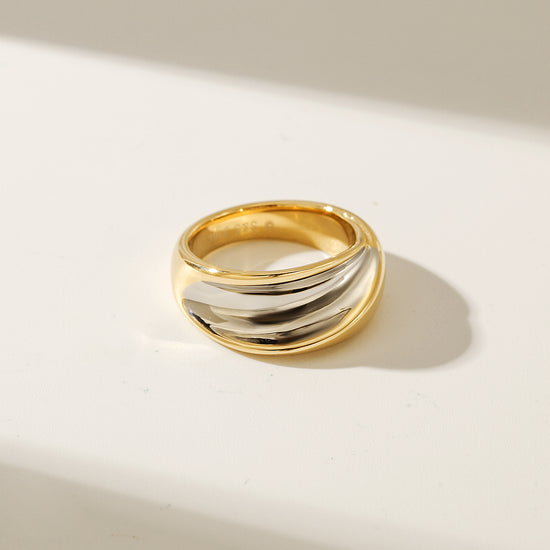 Intermediate color creative glossy ring-NSR196STMC