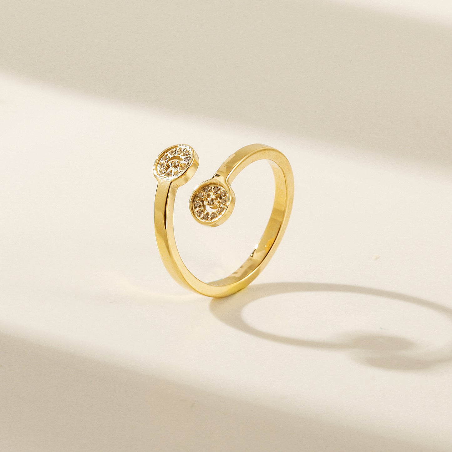 Twisted C-shaped ring-NSR222STGCZD