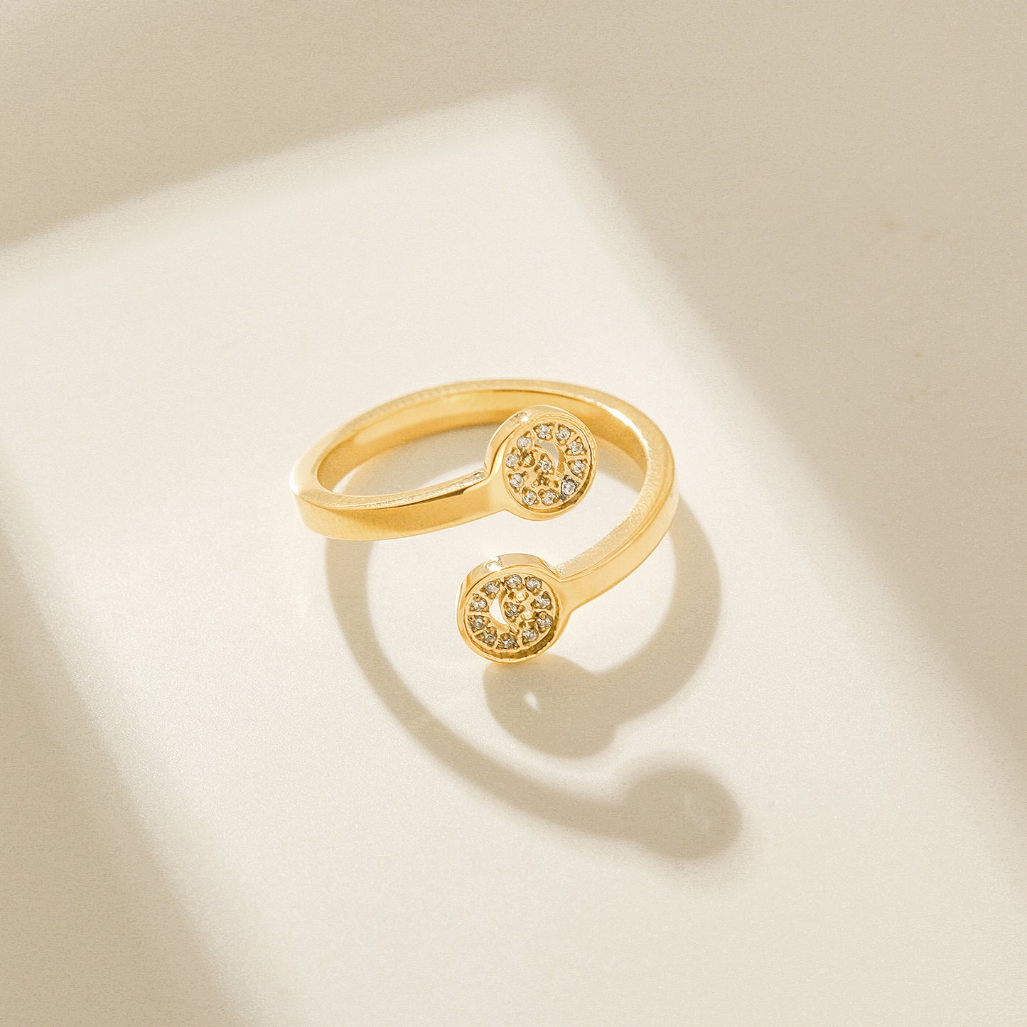 Twisted C-shaped ring-NSR222STGCZD