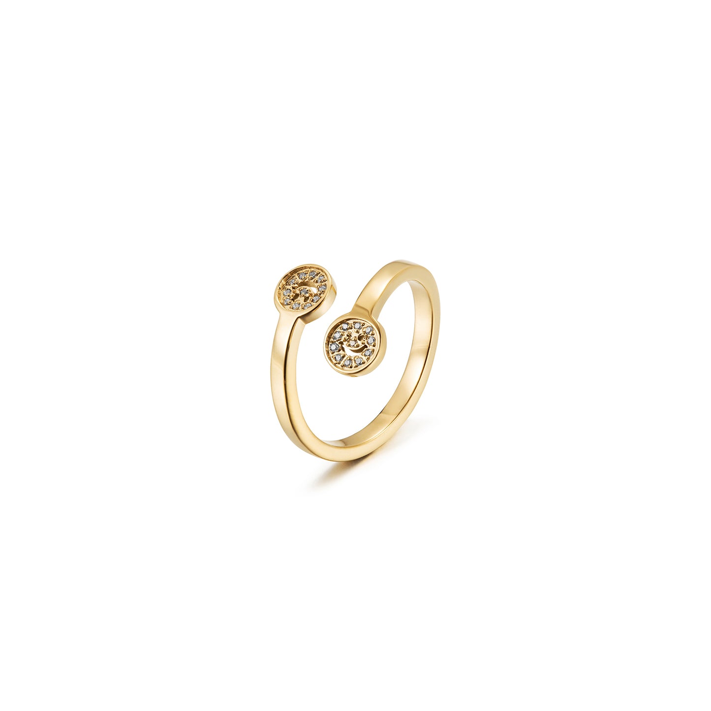 Twisted C-shaped ring-NSR222STGCZD