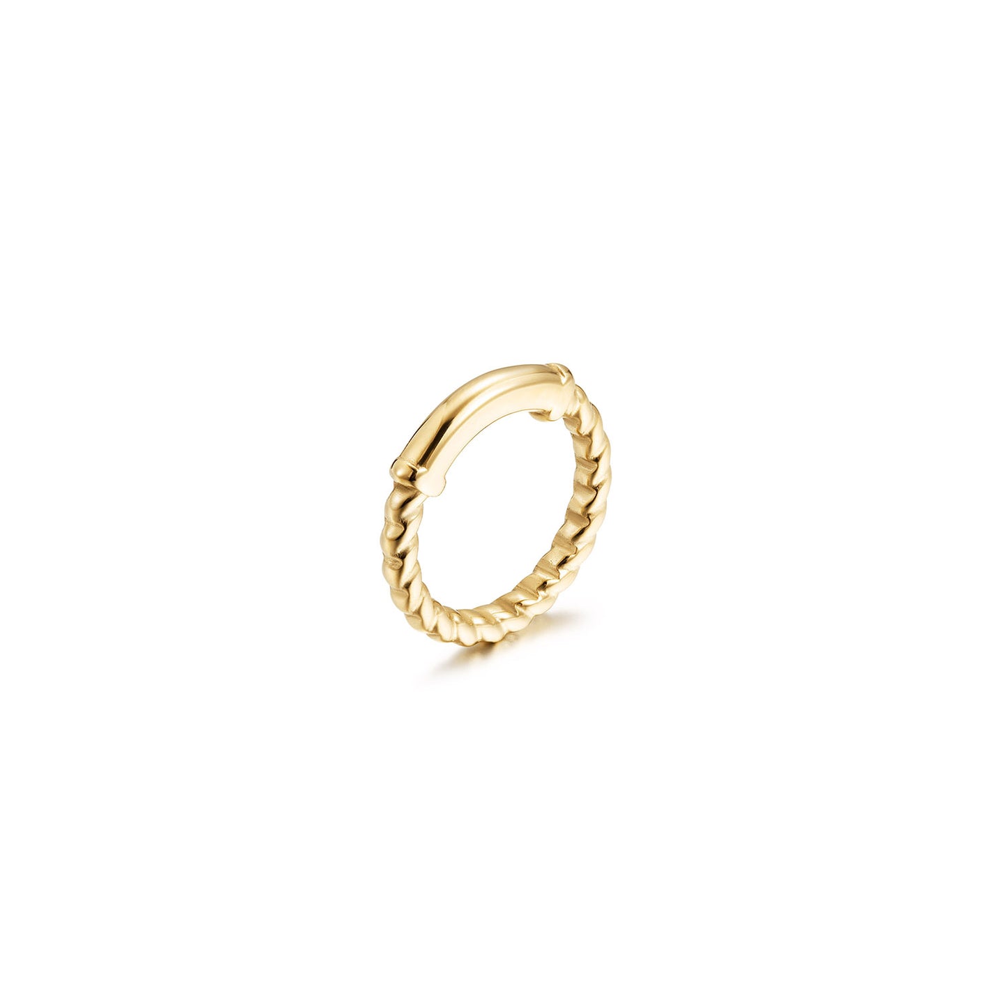 Irregular gold ring-NSR233STGC