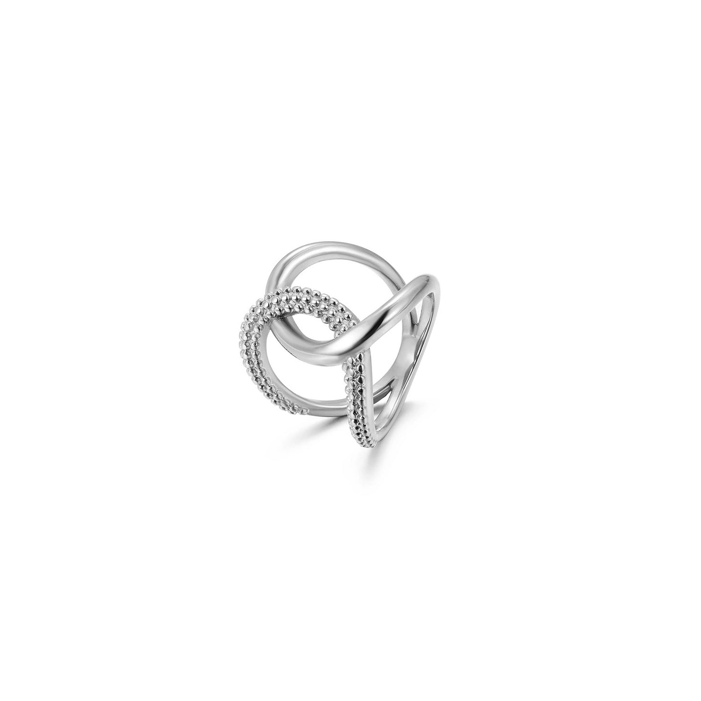 Twisted irregular ring-NSR235STWG