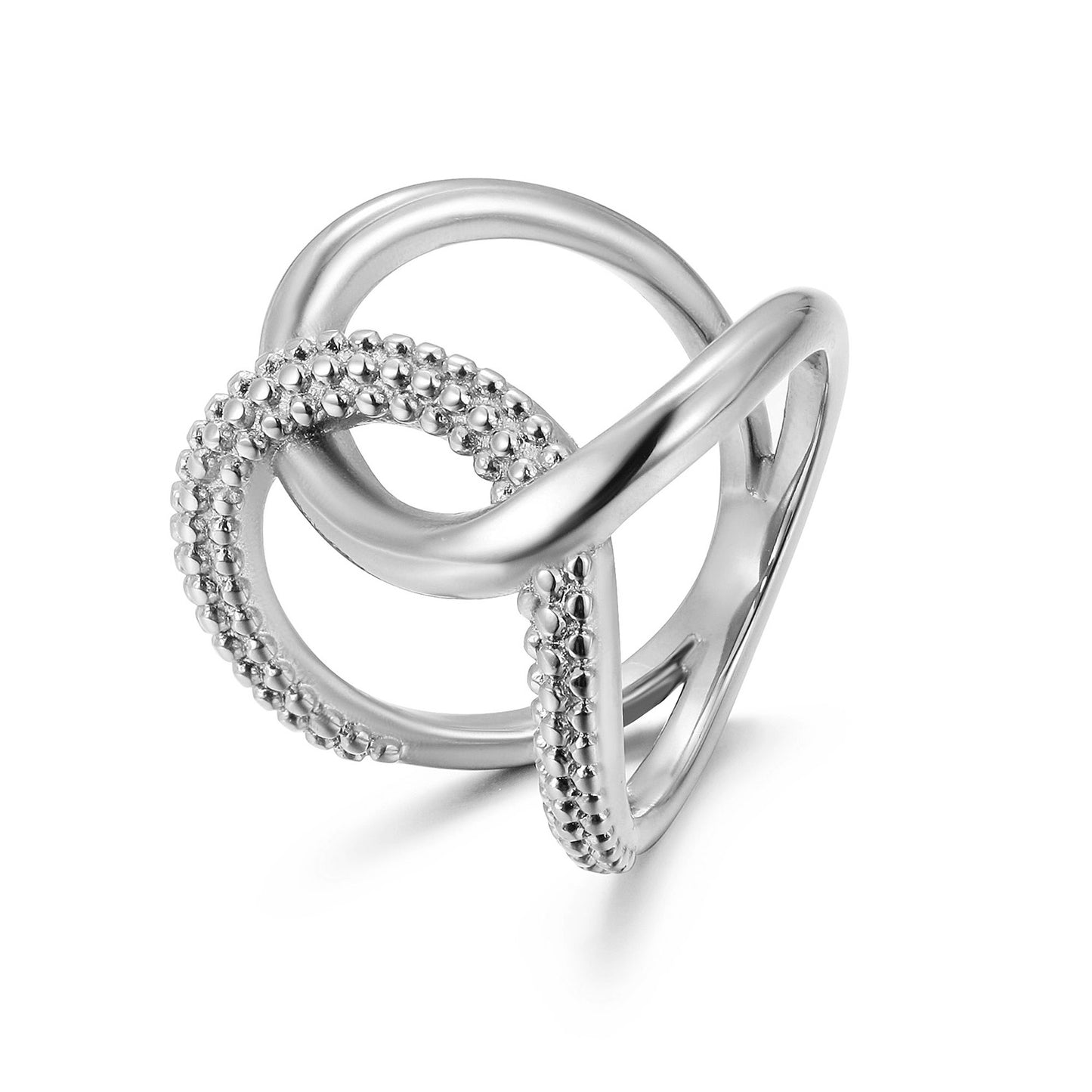 Twisted irregular ring-NSR235STWG