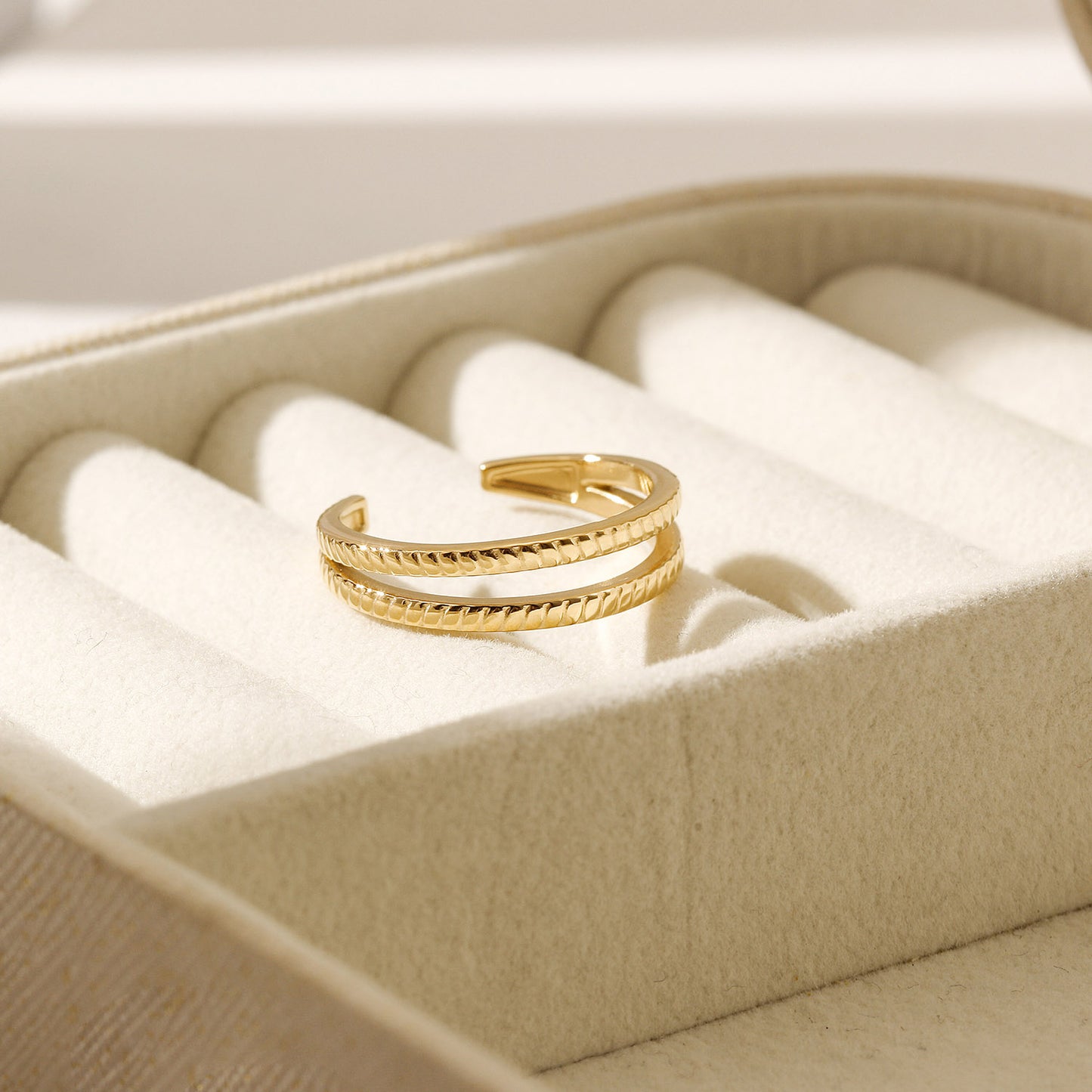 Cable Double C Ring-NSR237STGC
