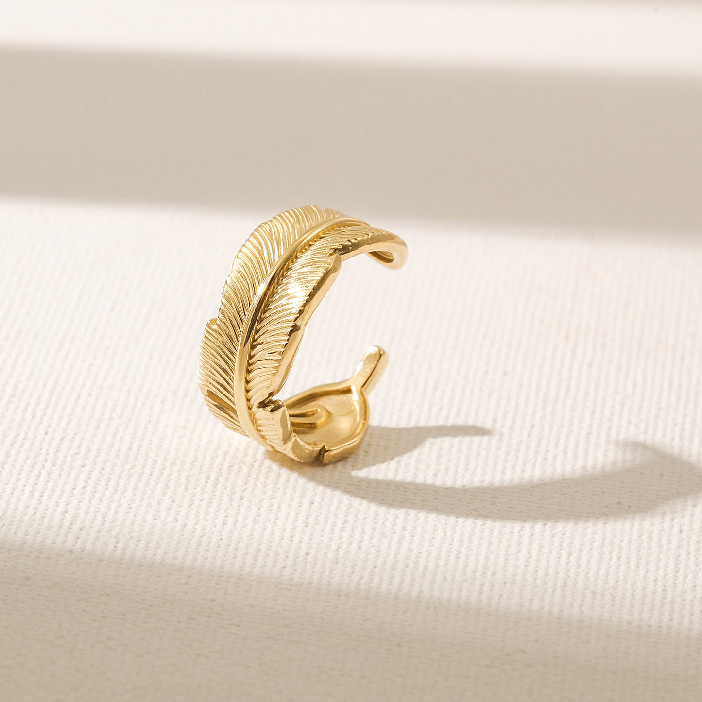 Twisted Leaf Ring-NSR238STGC