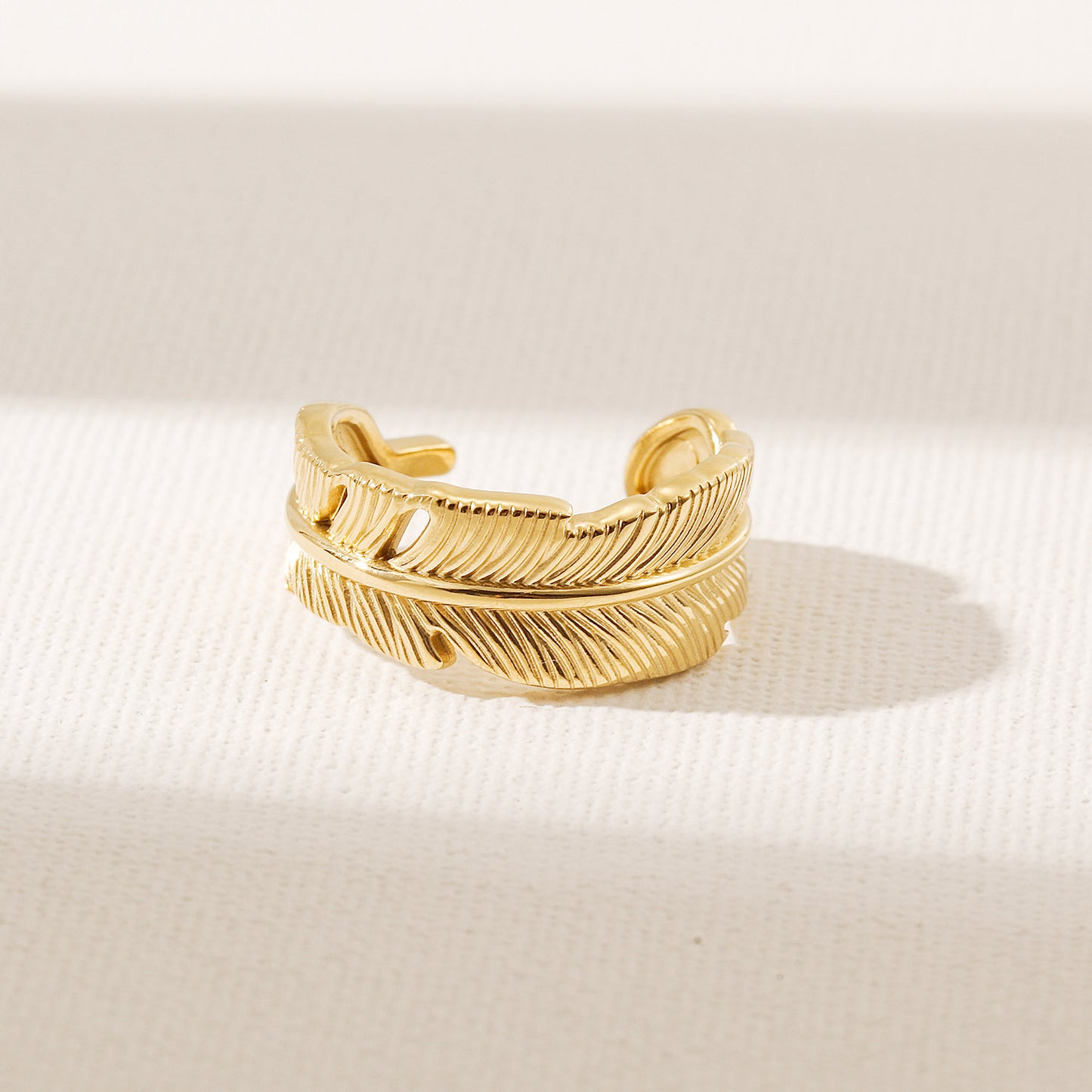 Twisted Leaf Ring-NSR238STGC