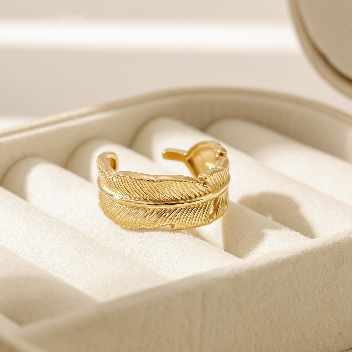 Twisted Leaf Ring-NSR238STGC