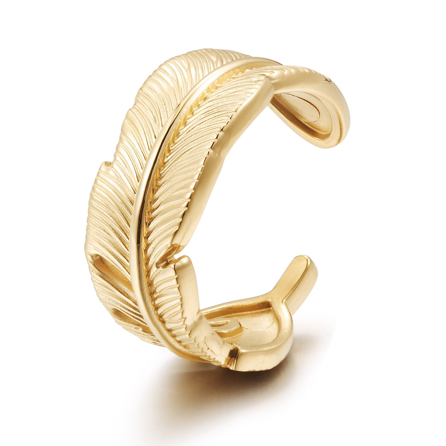 Twisted Leaf Ring-NSR238STGC