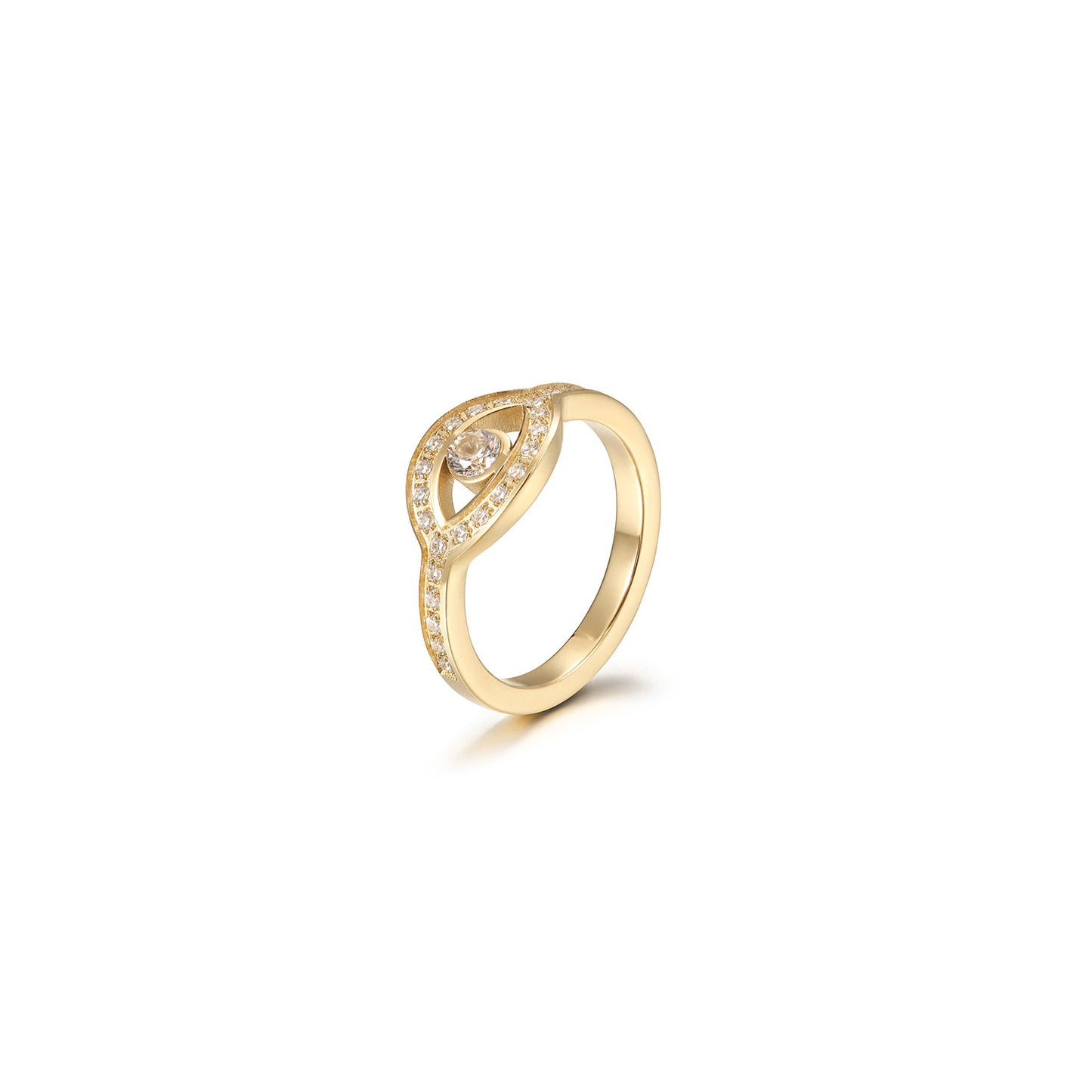 Zircon Eye Ring-NSR246STGC