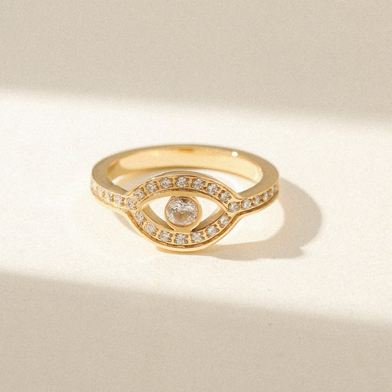 Zircon Eye Ring-NSR246STGC