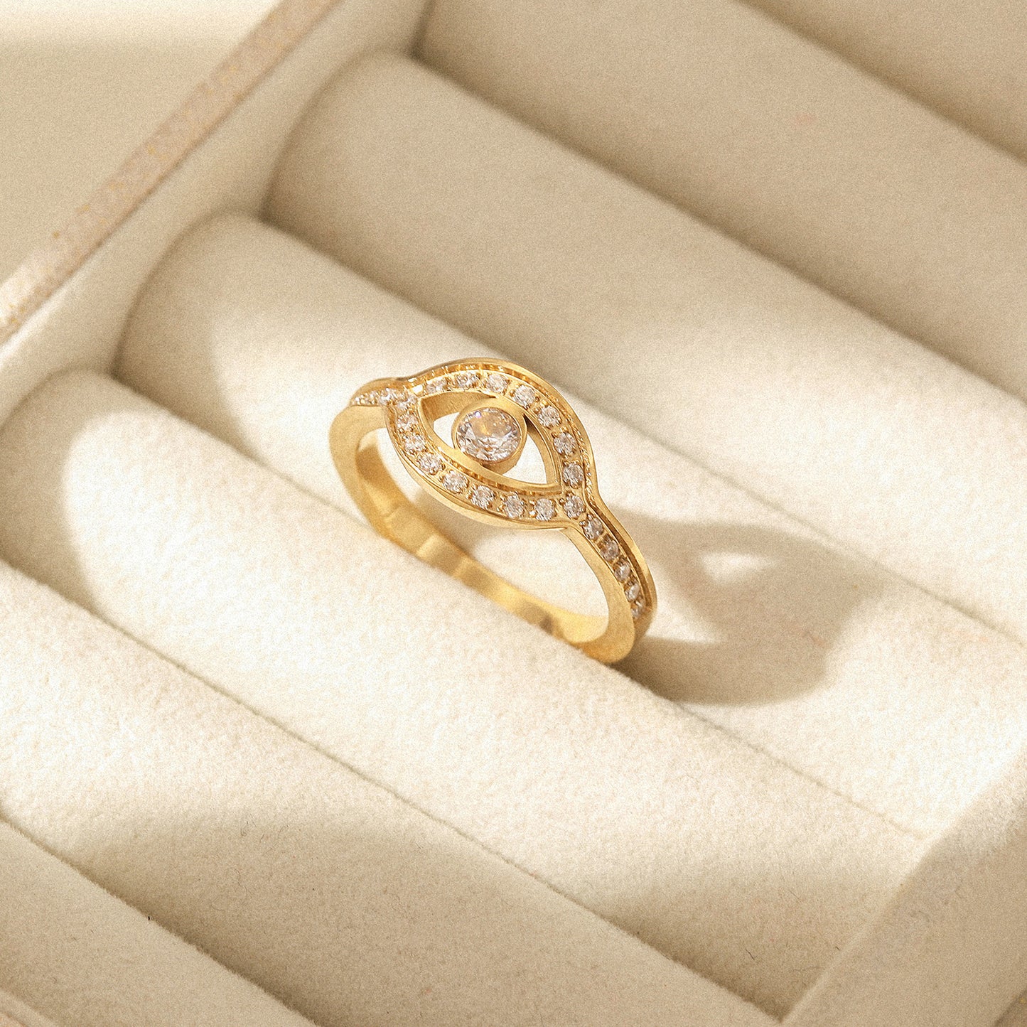 Zircon Eye Ring-NSR246STGC