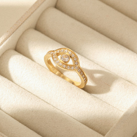 Zircon Eye Ring-NSR246STGC