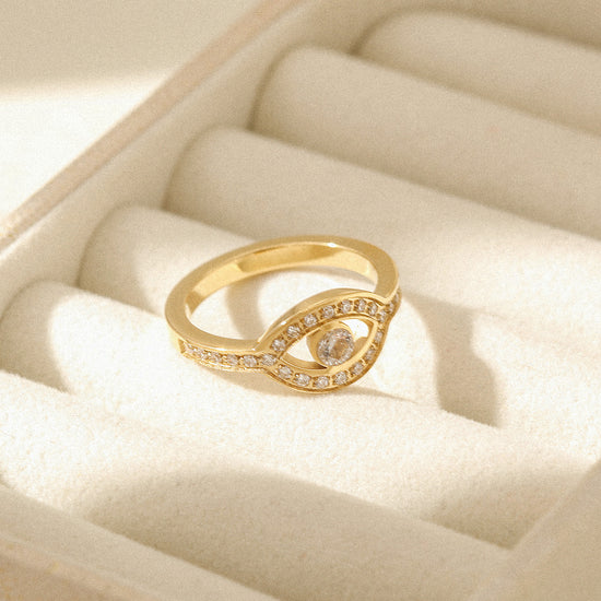 Zircon Eye Ring-NSR246STGC