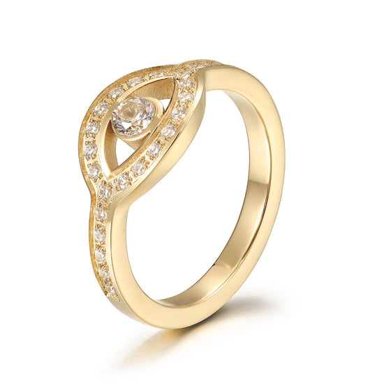 Zircon Eye Ring-NSR246STGC