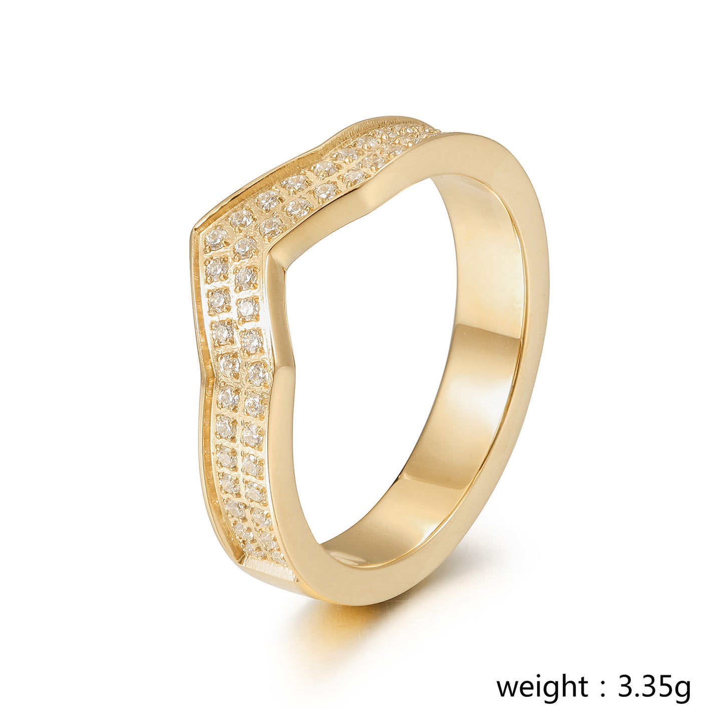 Love Diamond Ring-NSR247STGC