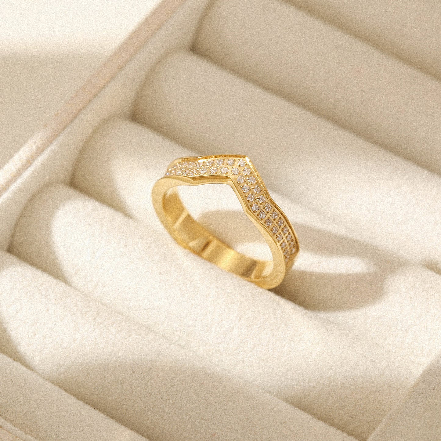 Love Diamond Ring-NSR247STGC