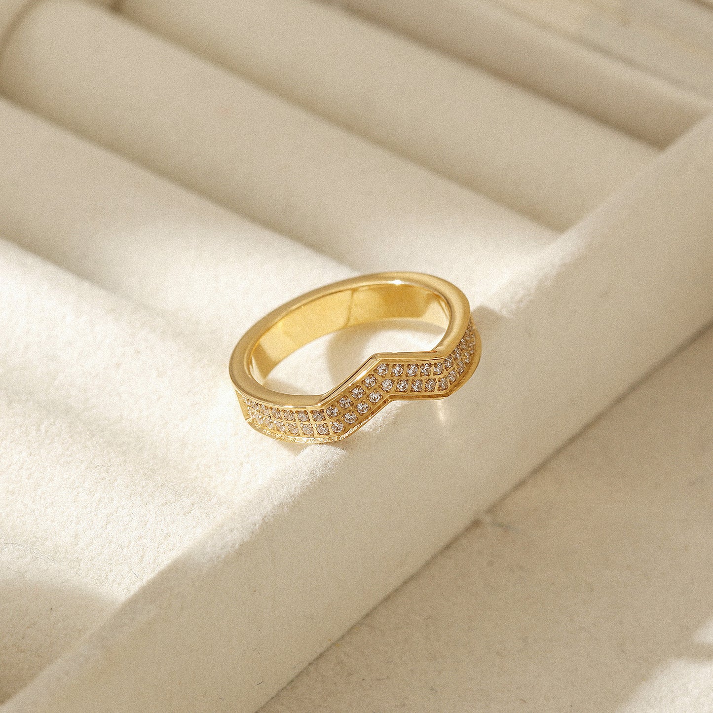 Love Diamond Ring-NSR247STGC