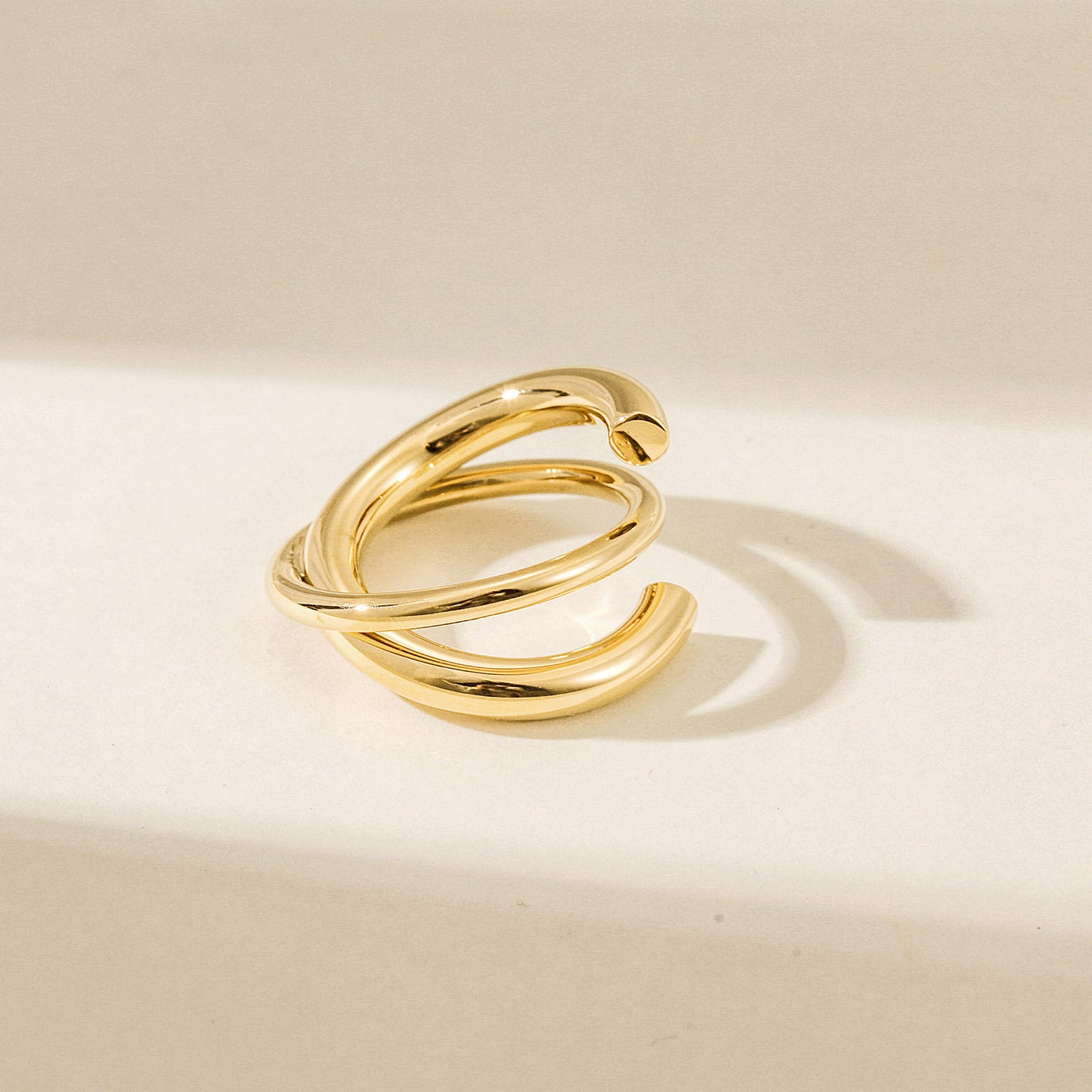 Twisted smooth ring-NSR251STGC