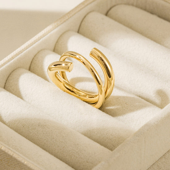 Twisted smooth ring-NSR251STGC
