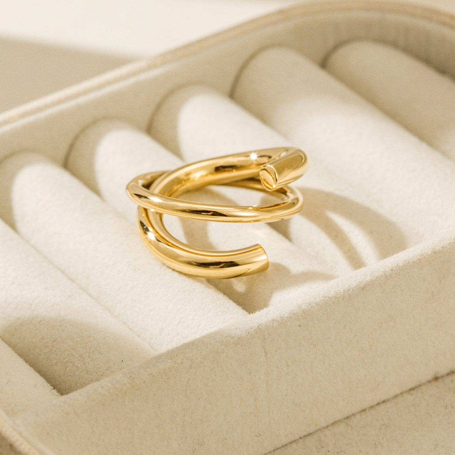 Twisted smooth ring-NSR251STGC