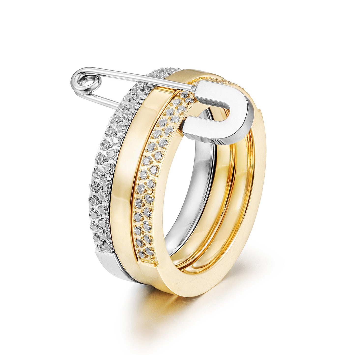 Intermediate color pin ring-NSR253STMCZD