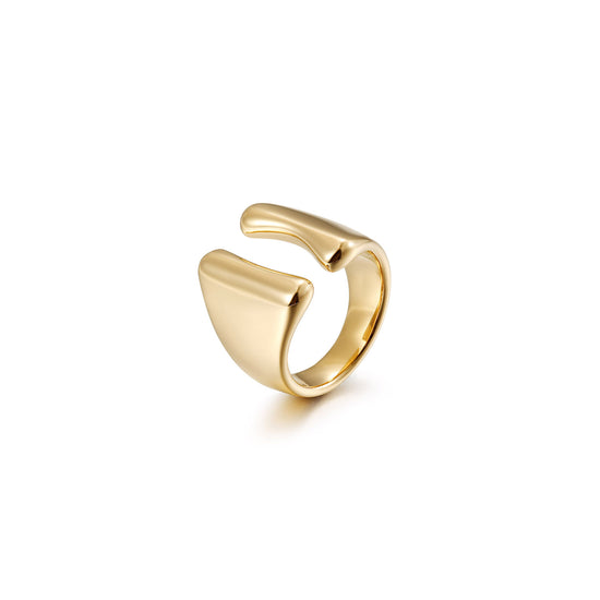 Exaggerated smooth ring-NSR261STGC
