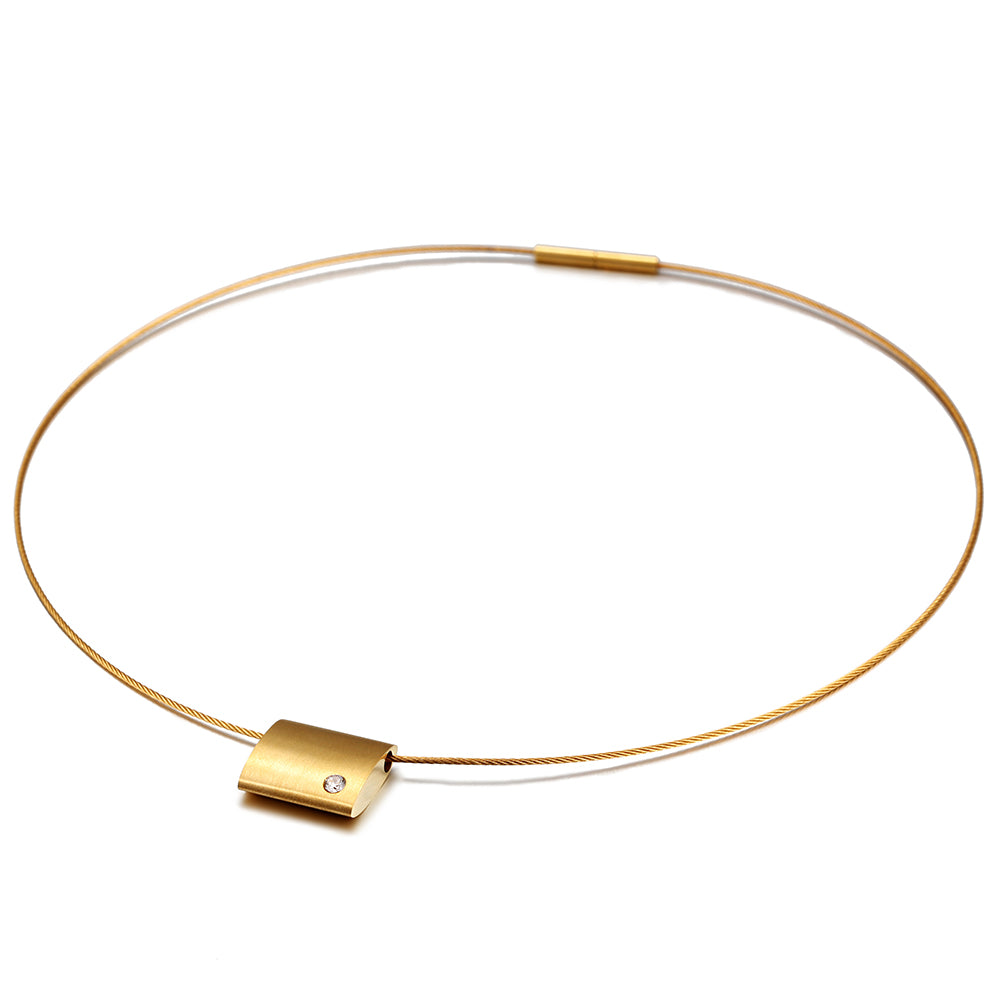 Highly polished creative necklace-NSSN625ST