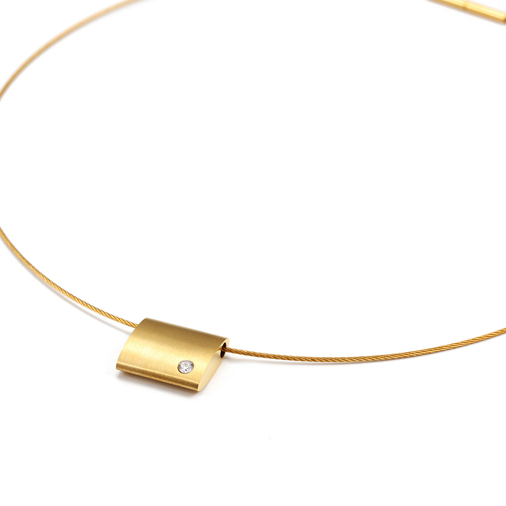Highly polished creative necklace-NSSN625ST