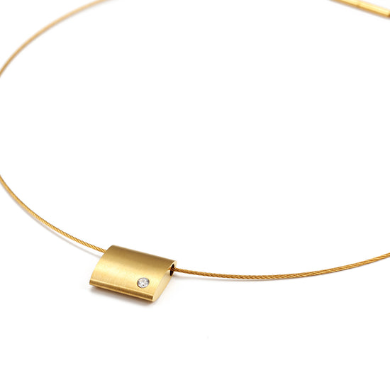 Highly polished creative necklace-NSSN625ST