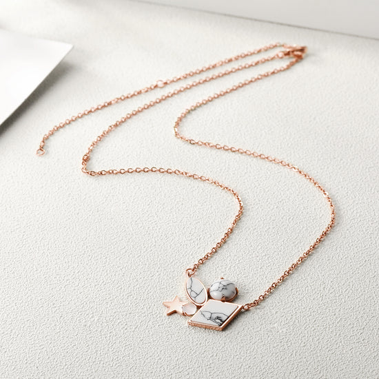 Cracked Stone Necklace-NSSN652ST