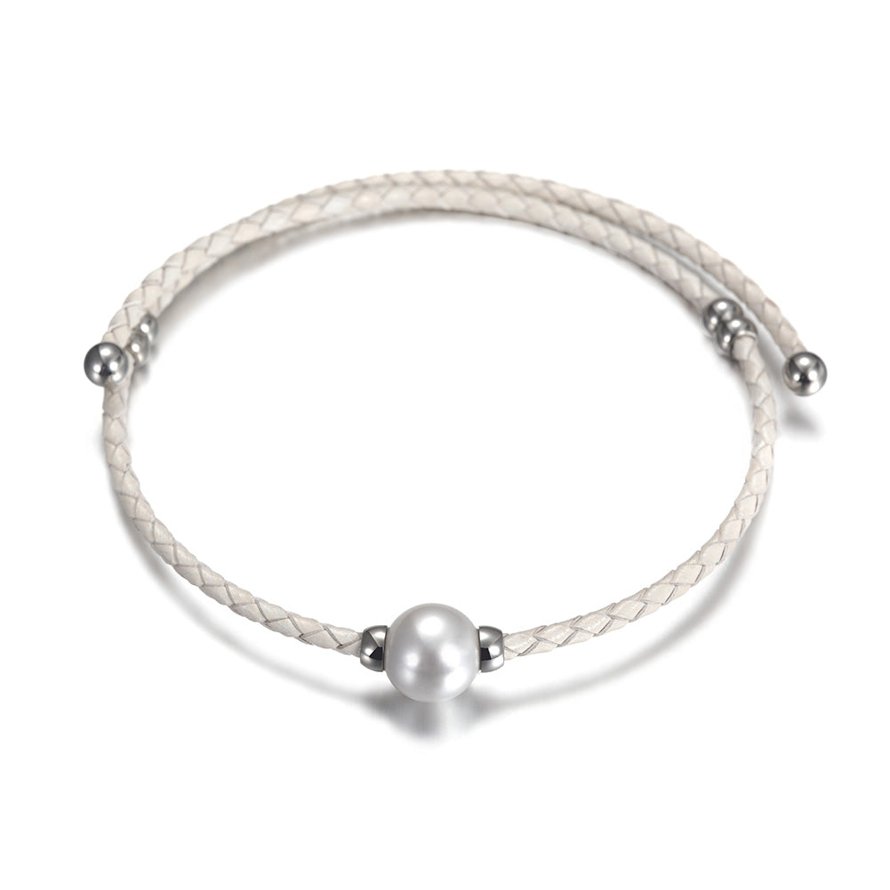 Creative circular necklace-NSSN653ST