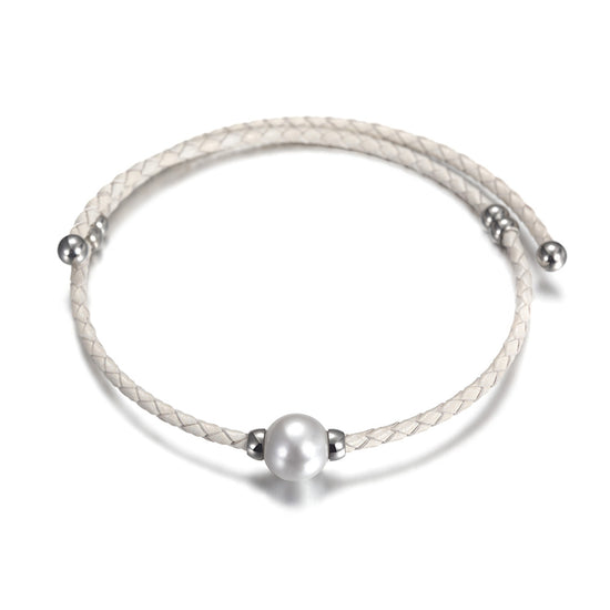 Creative circular necklace-NSSN653ST
