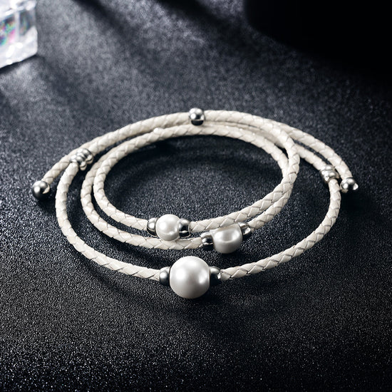 Creative circular necklace-NSSN653ST