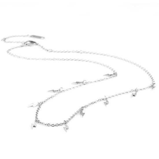 Lightning stainless steel necklace-NSSN699ST
