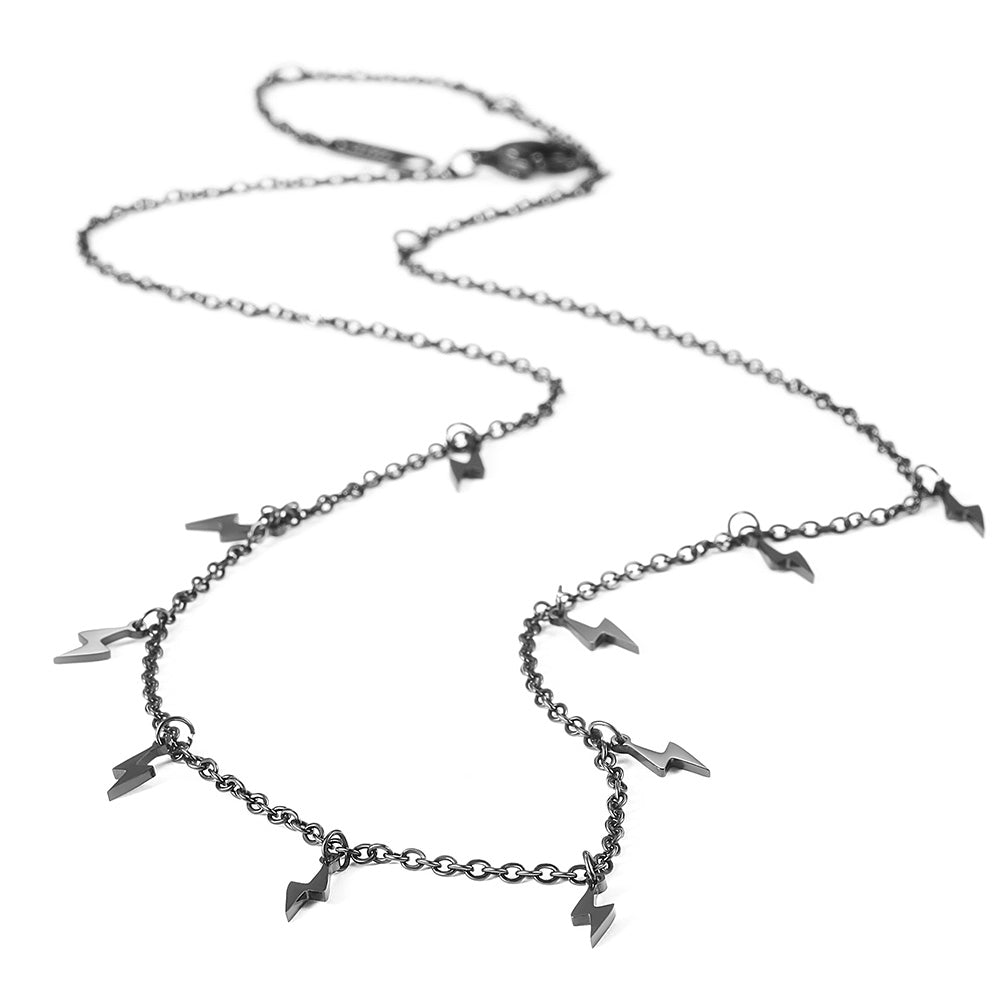 Lightning stainless steel necklace-NSSN699ST