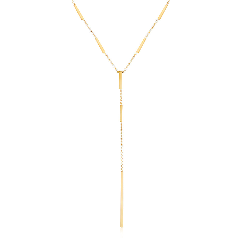 Stainless steel chain necklace-NSSN737ST