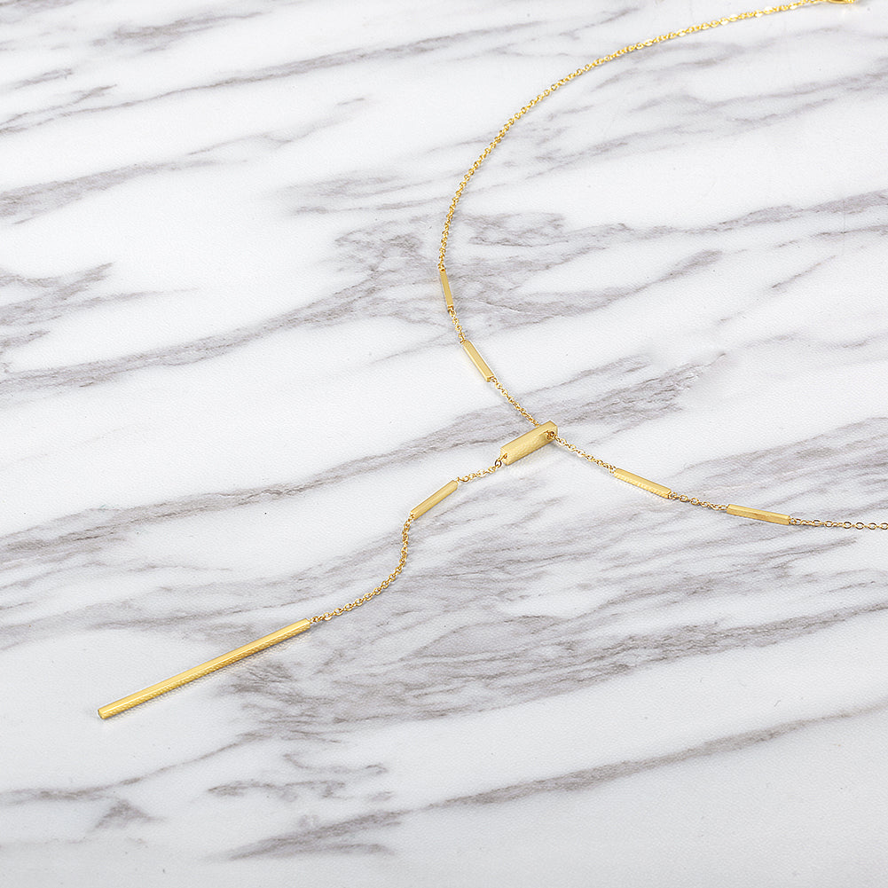 Stainless steel chain necklace-NSSN737ST
