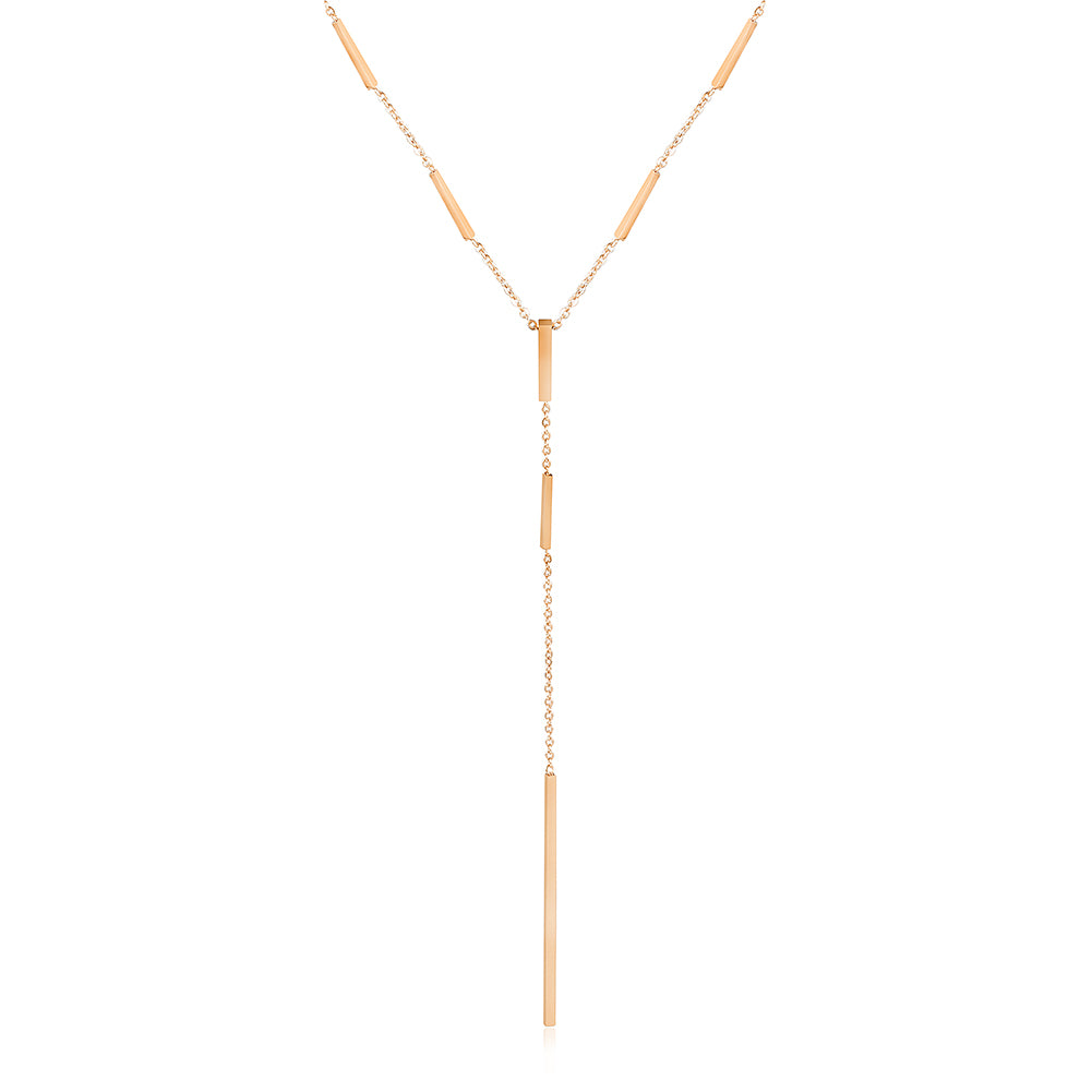 Stainless steel chain necklace-NSSN737ST