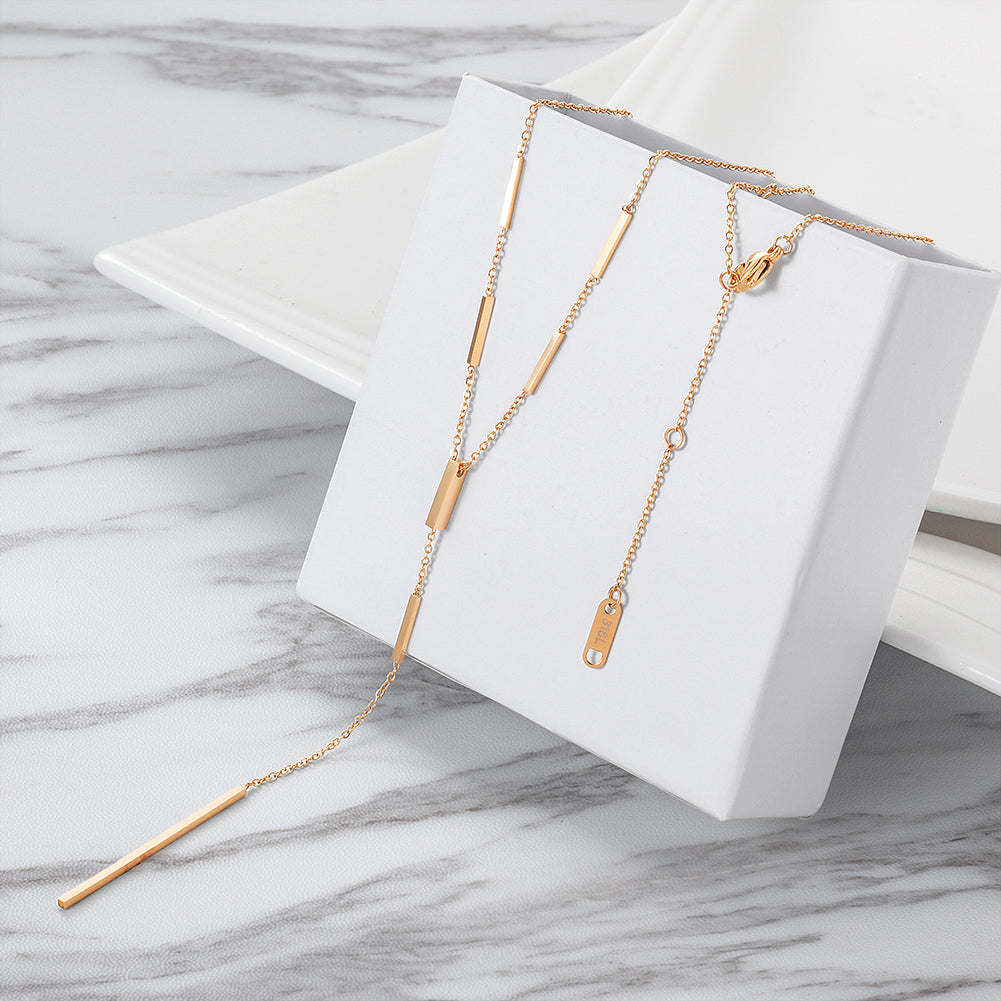 Stainless steel chain necklace-NSSN737ST