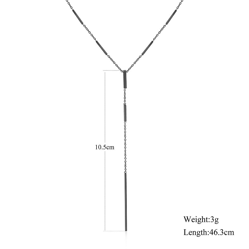 Stainless steel chain necklace-NSSN737ST