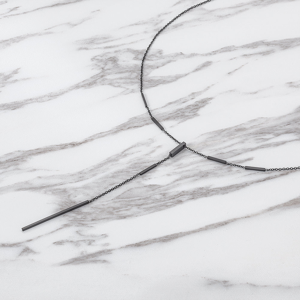 Stainless steel chain necklace-NSSN737ST
