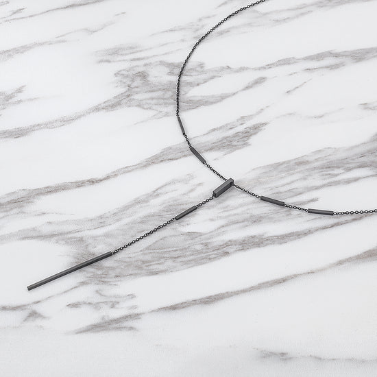 Stainless steel chain necklace-NSSN737ST