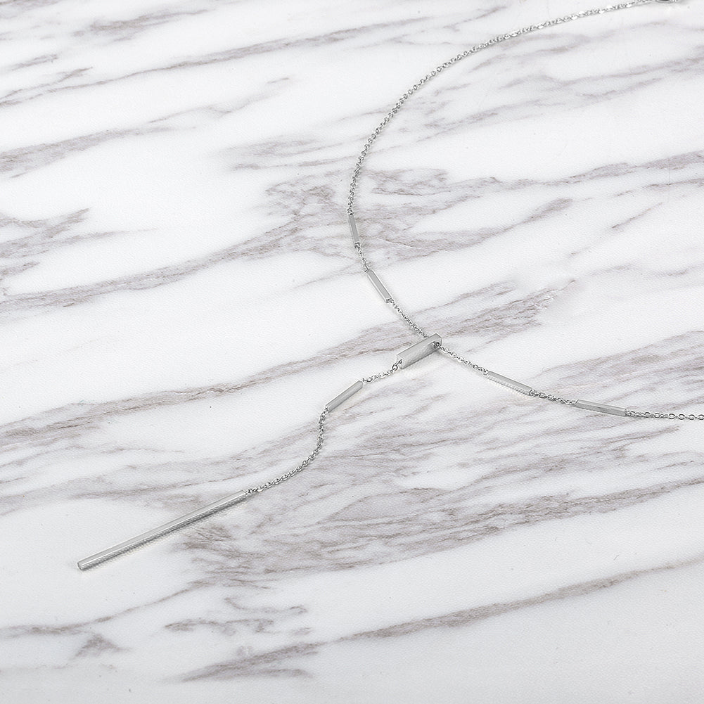 Stainless steel chain necklace-NSSN737ST