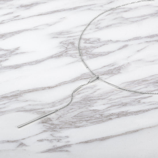Stainless steel chain necklace-NSSN737ST