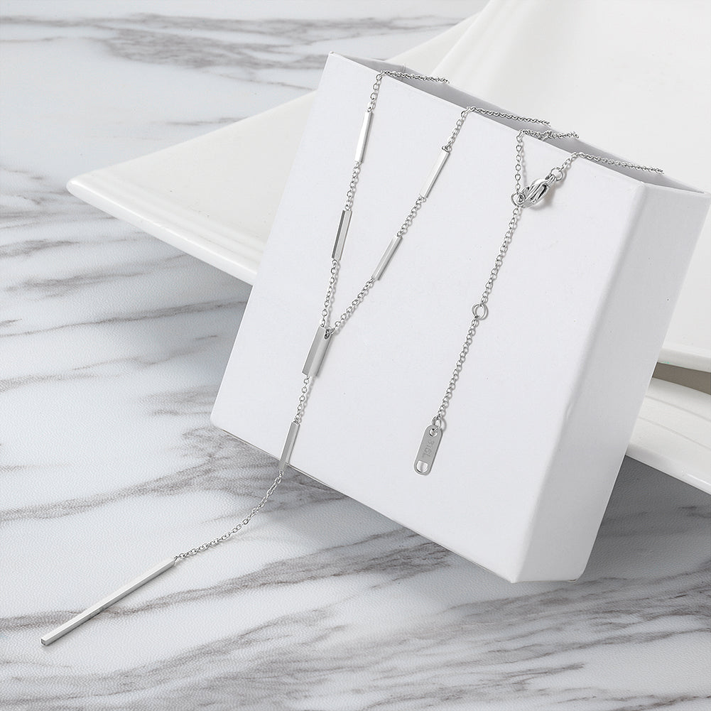 Stainless steel chain necklace-NSSN737ST