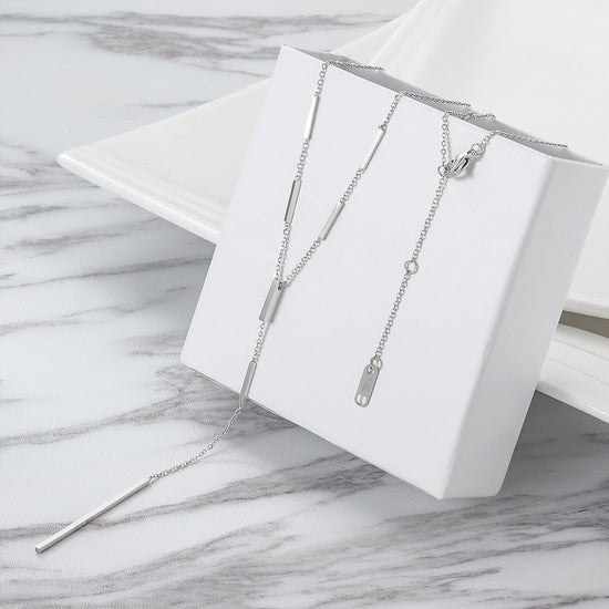Stainless steel chain necklace-NSSN737ST