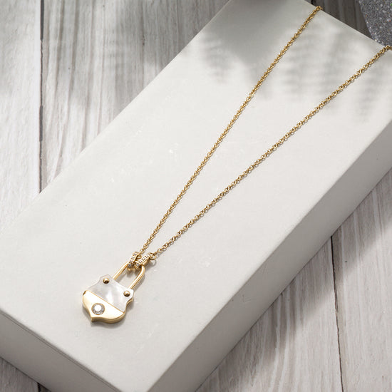 Handbag pendant necklace-NSSN786ST